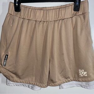 YoungLA Tan Men's Athletic Shorts